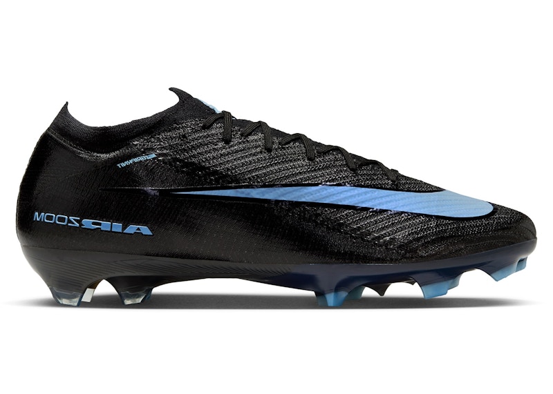 Pre-owned Nike Men's Mercurial Vapor 16 Elite Fg Shadow Pack Sneakers In Black/ice Blue In Multi
