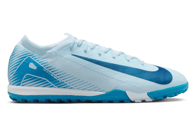 Pre-owned Nike Men's Mercurial Vapor 16 Pro Tf Sneakers In Glacier Blue/blue Orbit