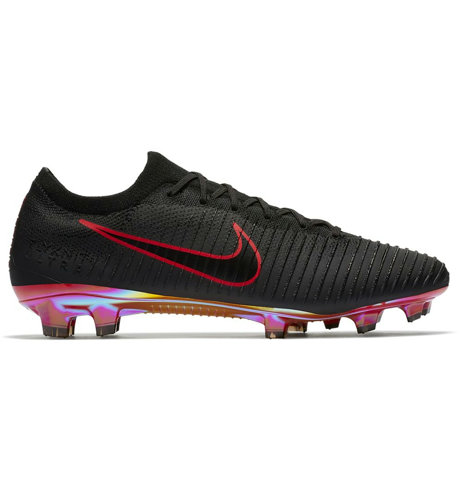 Nike mercurial vapor flyknit ultra fg black gold Clearance