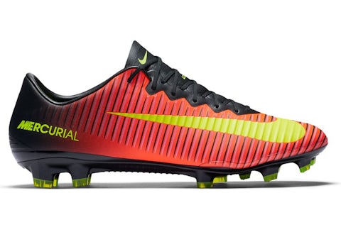 Nike mercurial vapor x fg black volt sales