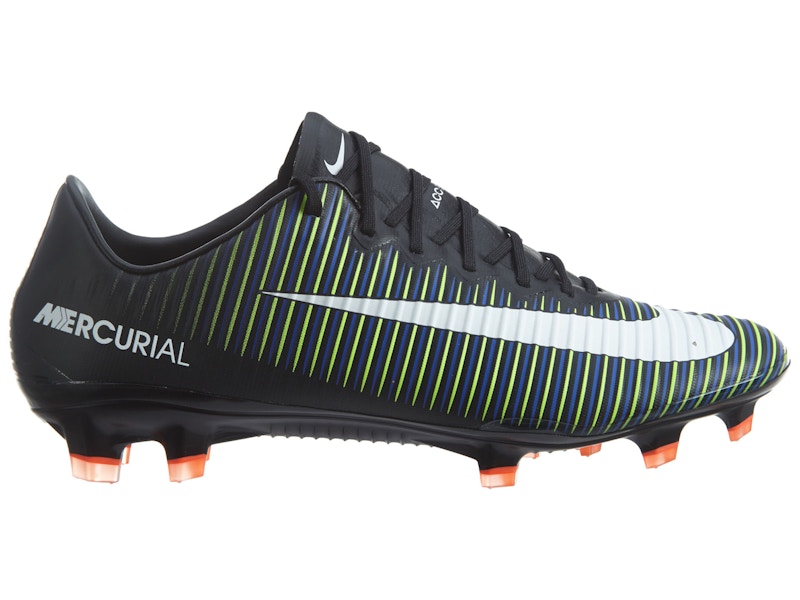 Nike Mercurial Vapor Xi Fg Black White-Electric Green Men's