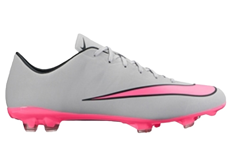 Nike Mercurial Veloce 2 FG Wolf Grey Hyper Pink Men s 651618 060 US