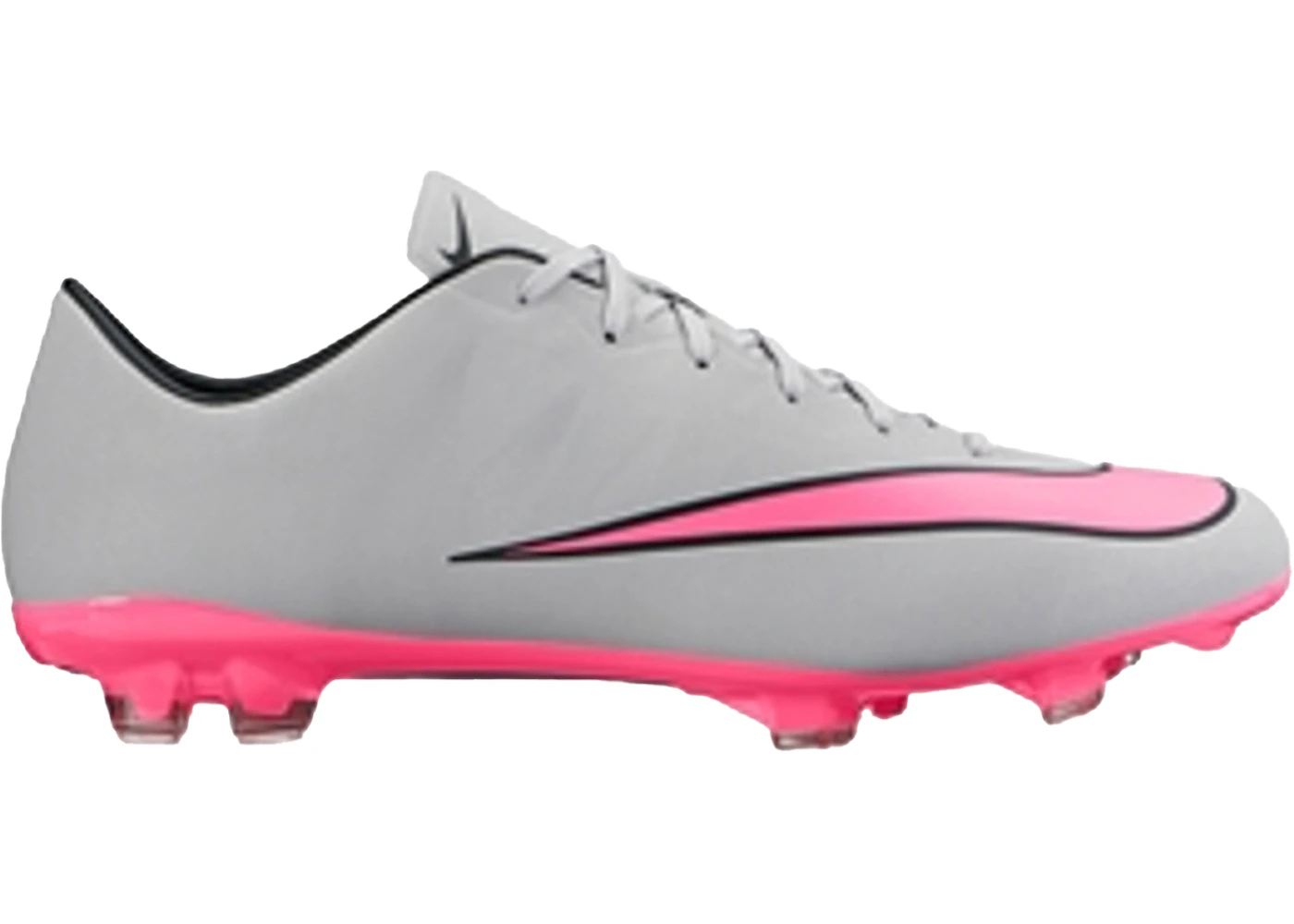 Nike Mercurial Veloce 2 FG Wolf Grey Hyper Pink Men's - 651618-060 - US