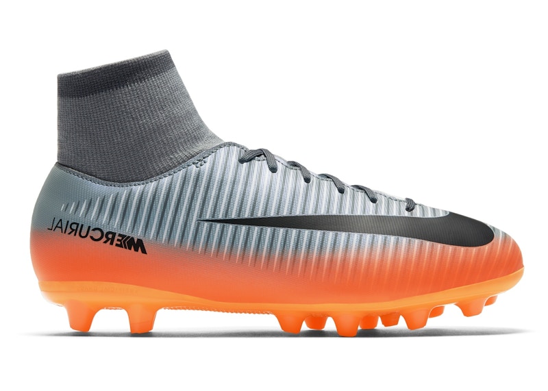 Nike Mercurial Victory VI Dynamic Fit CR7 AG Cool Grey Wolf Grey Total Crimson Metallic Hematite PS 903603 001 US