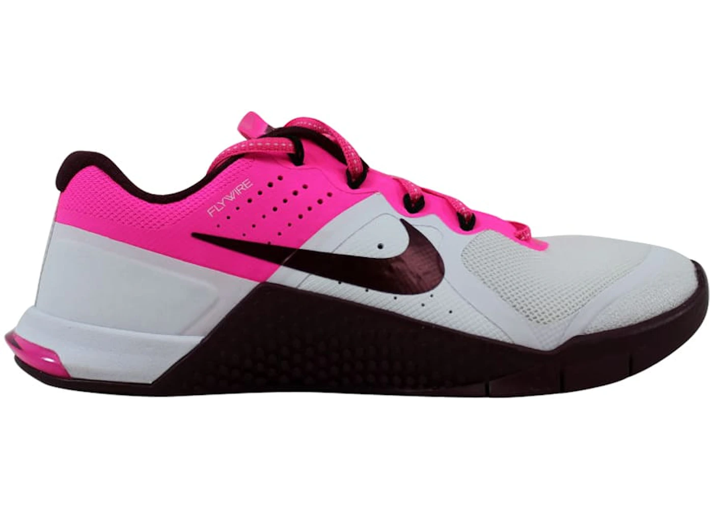 Nike Metcon 2 White/Night Maroon-Pink Blast-Black (Women's) - 821913-106 - US