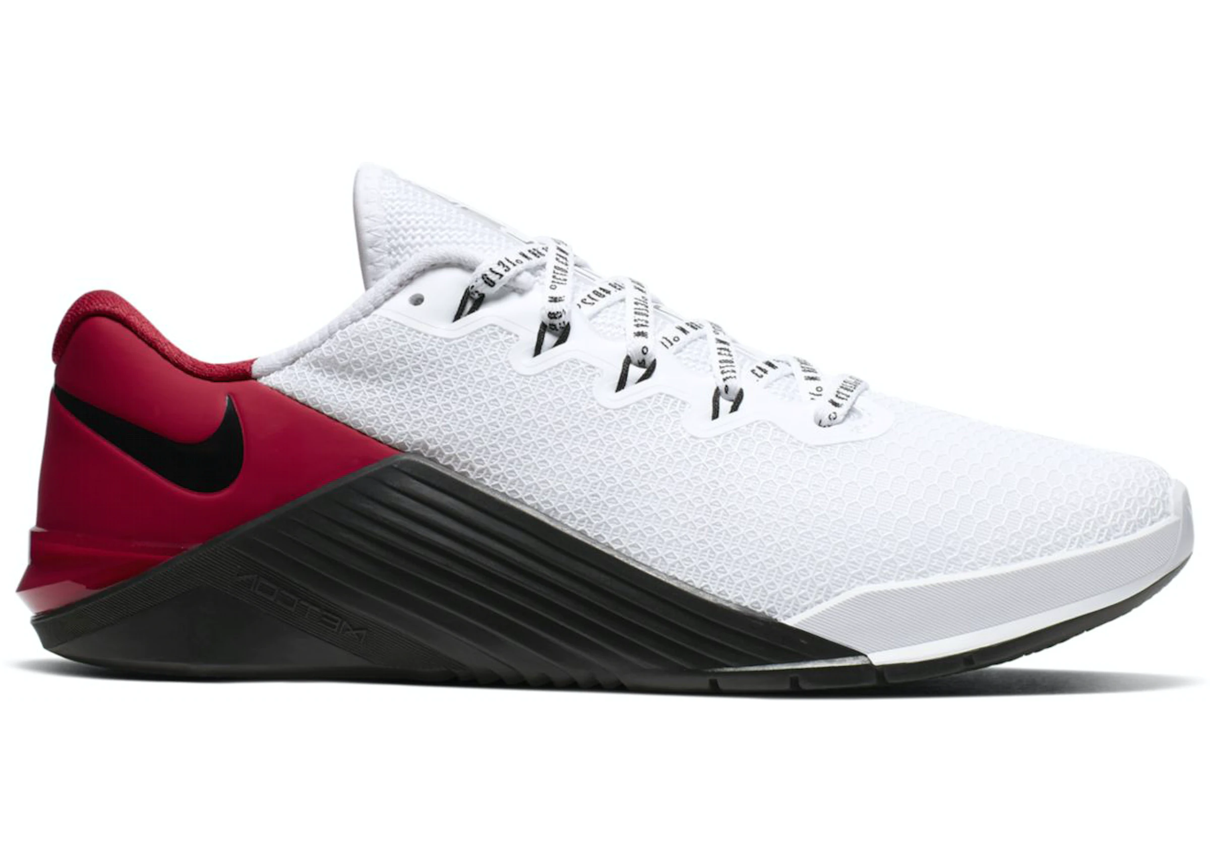 nike white metcons | Nike Metcon 5 White University Red