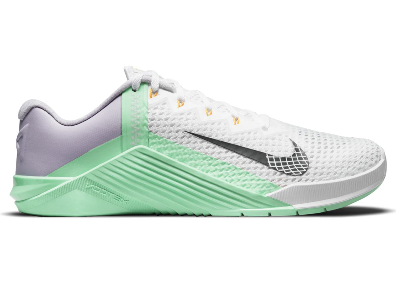 Nike Metcon 6 White Infinite Lilac Green Women s AT3160 135 MX