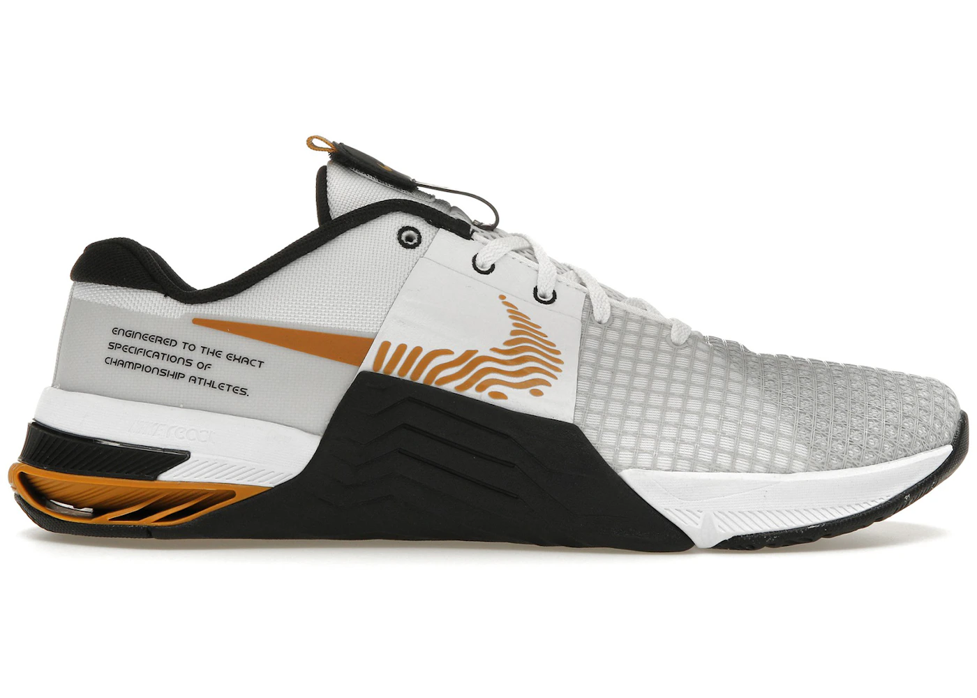 Nike Metcon 8 White Gold Suede Men's - DO9328-100 - US