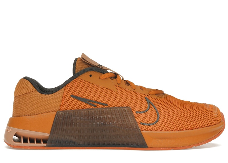 Nike Metcon 9★ DZ2617-800 Nike Metcon 9 Training Shoes Men's Sneakers Amber Brown