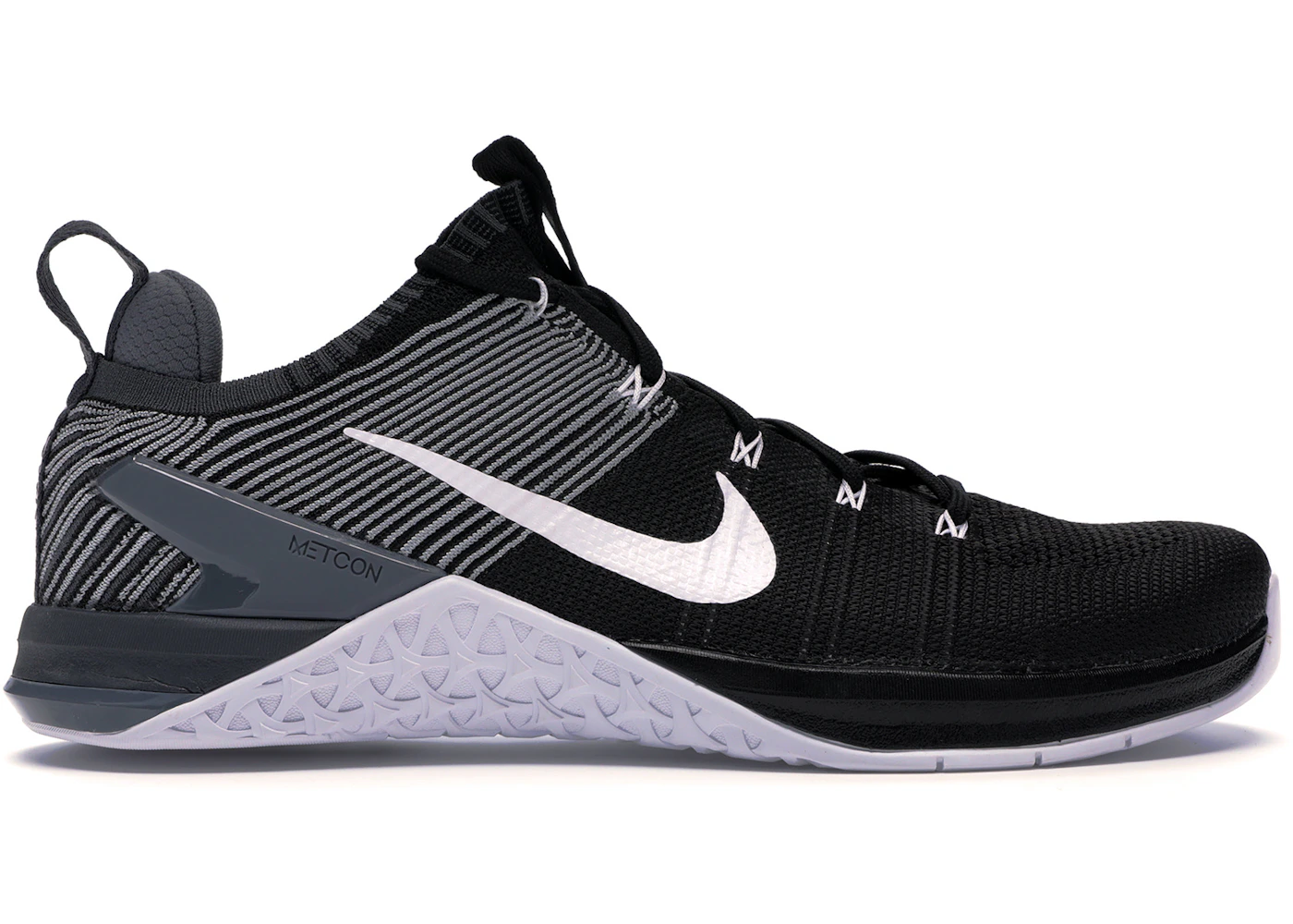 Nike Metcon DSX Flyknit Black Grey White Men's 924423-010 US
