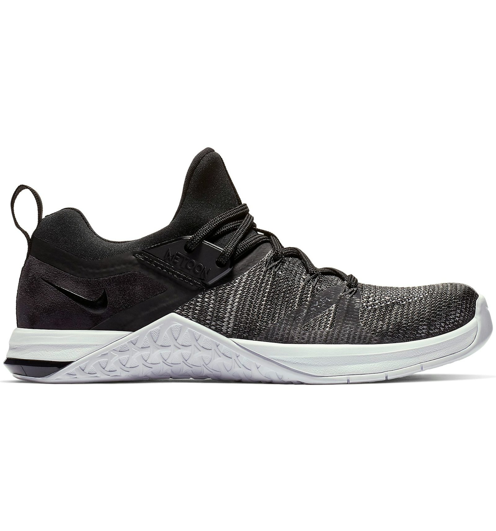 Nike Metcon Flyknit 3 Black Matte Silver Women s
