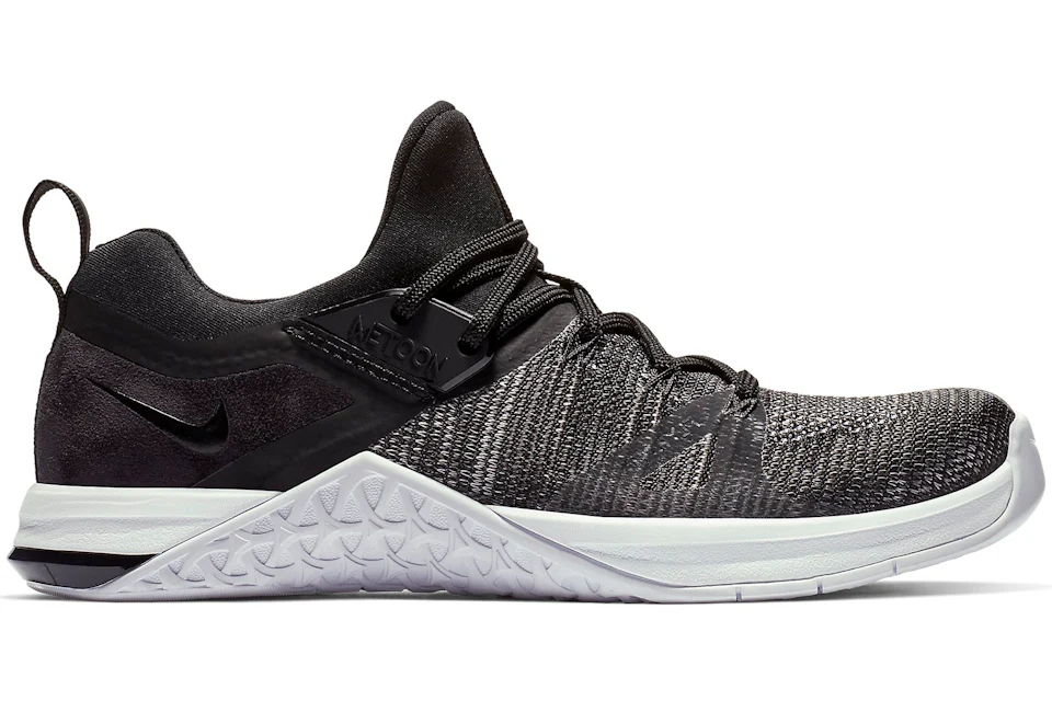 Nike Metcon Flyknit 3 Black Matte Silver Women s