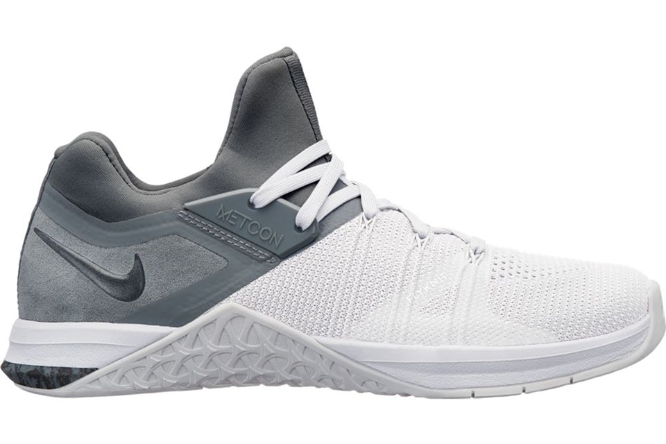 Metcon flyknit 2025 3 white