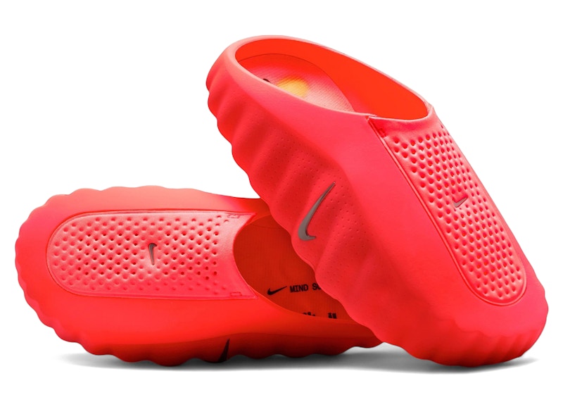 Nike Mind 001 Slide Solar Red