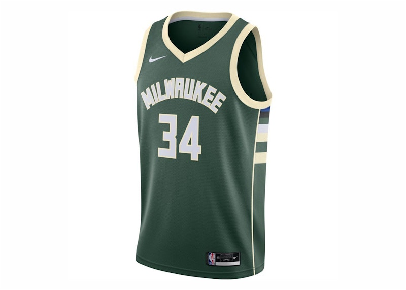 Bucks on sale green jersey