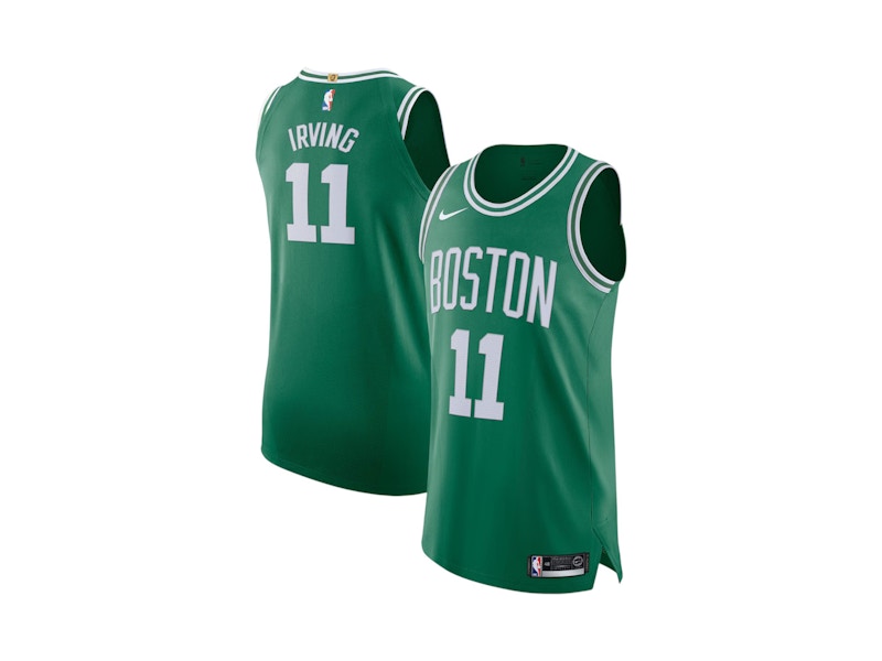 Nike NBA Boston Celtic Kyrie Irving 11 Basketball Jersey Green