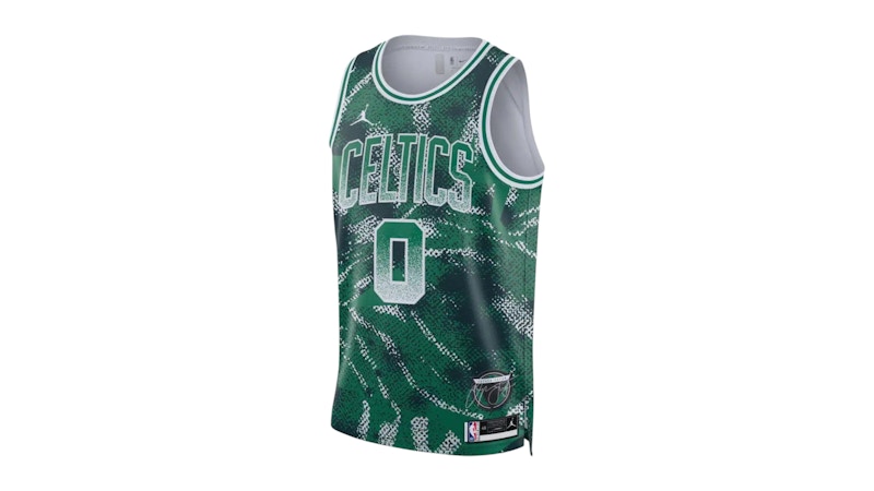 Men's Nike NBA Boston Celtics Jayson Tatum 0 2025/26 Select Series Jersey in Green