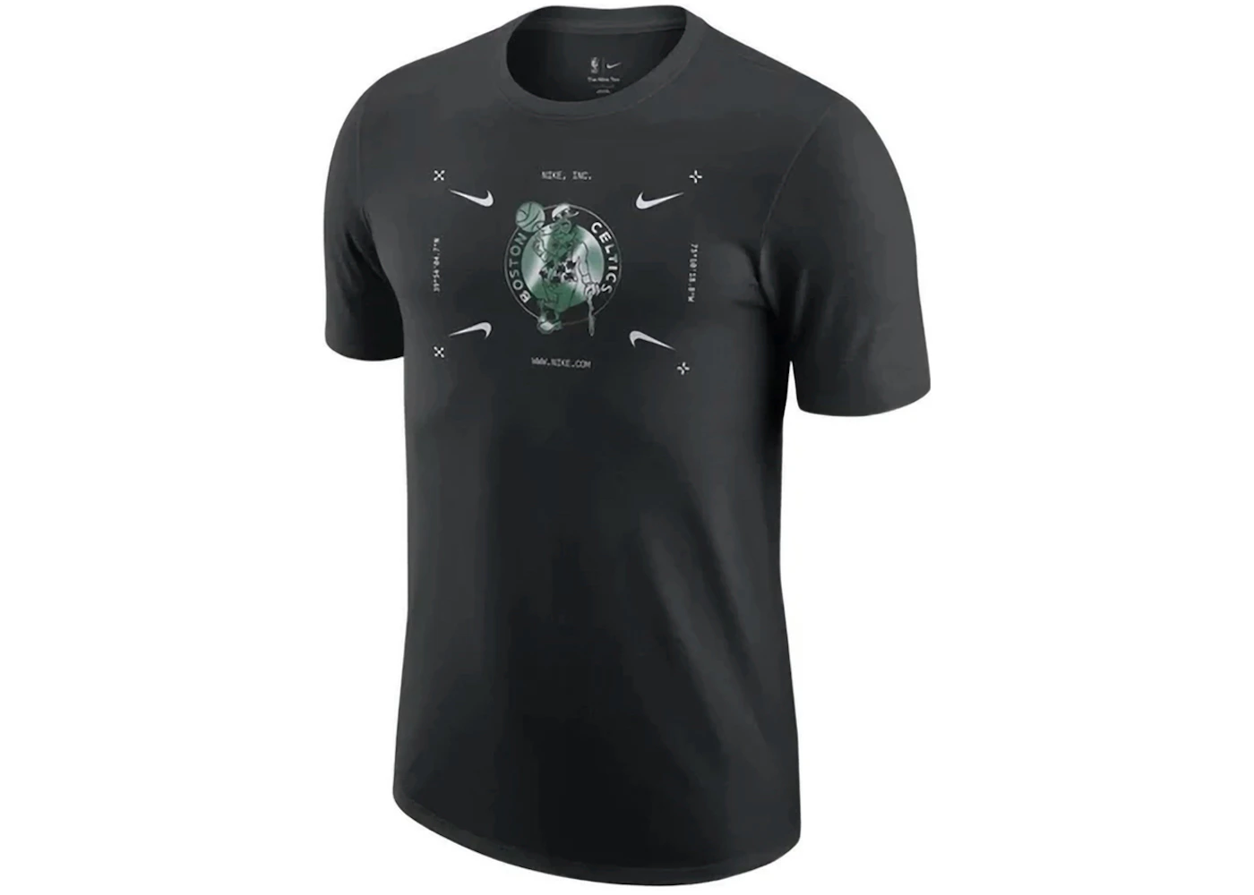 Nike NBA Boston Celtics S/S T-shirt Black Men's - SS24 - US