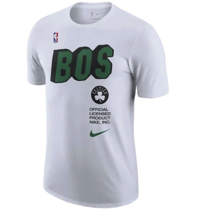 Camiseta Nike NBA Boston Celtics Blanco/Verde Hombre SS24 US