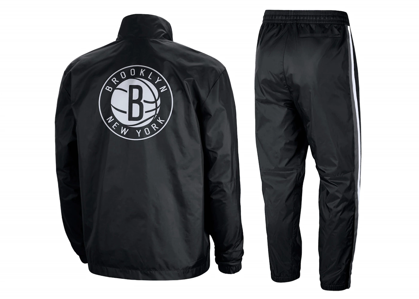 Nike NBA Brooklyn Nets Courtside Tracksuit Core Black/White Men's - FW23 - US