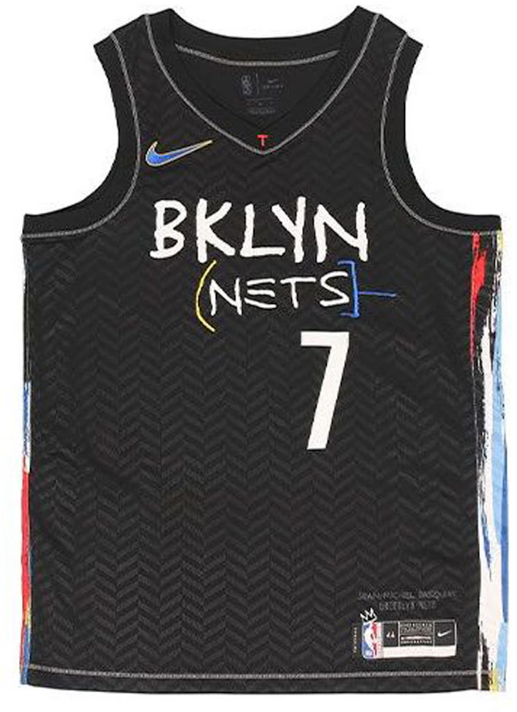Men's New Era Black Brooklyn Nets 2020/21 City Edition T-Shirt