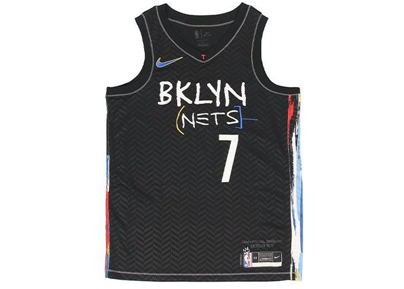 Men's Brooklyn Nets Nike Black Courtside Air Traffic Control Max90 T-Shirt