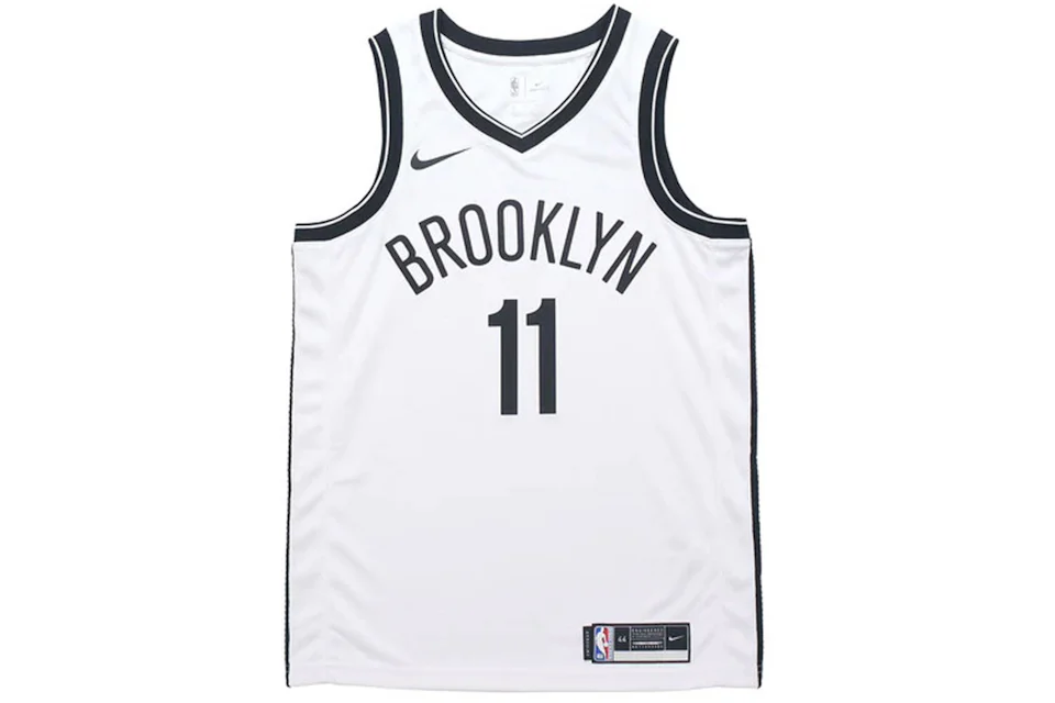 Nike NBA Brooklyn Nets Kyrie Irving 11 Fan Edition Jersey White Men's - US