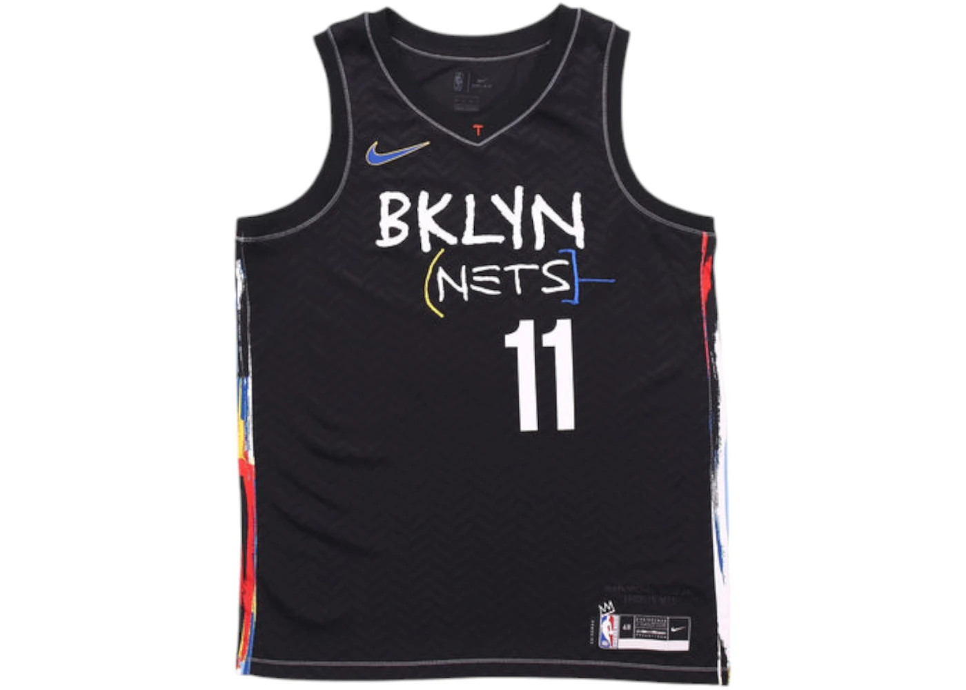 Nike NBA Brooklyn Nets Kyrie Irving City Edition Jersey Black Men's - FW24 - US