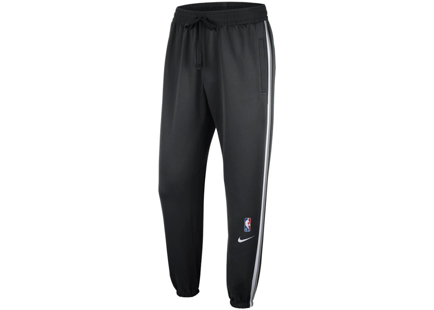Nike NBA Brooklyn Nets Showtime Pants Black Men's - SS24 - US