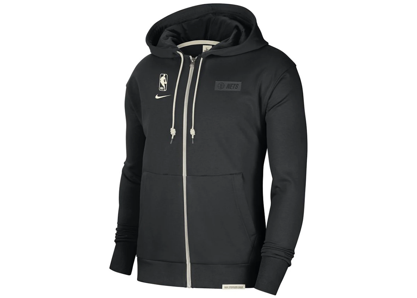 Nike NBA Brooklyn Nets Standard Issue Full-Zip Dri-Fit Loose Fit