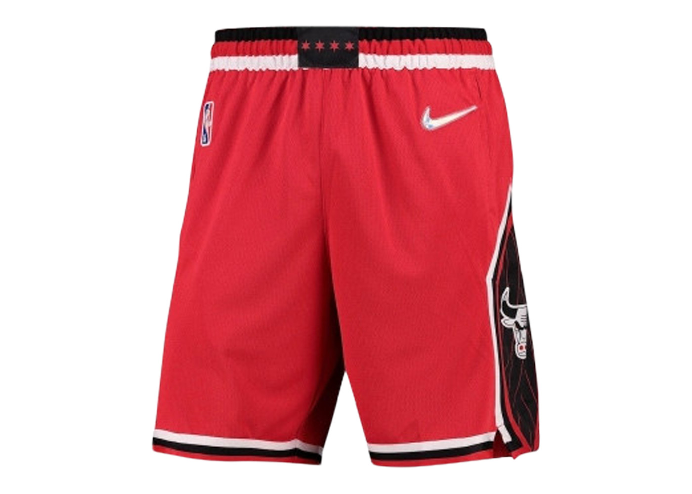 Nike NBA Miami Heat Icon Edition Shorts Black/Red/White