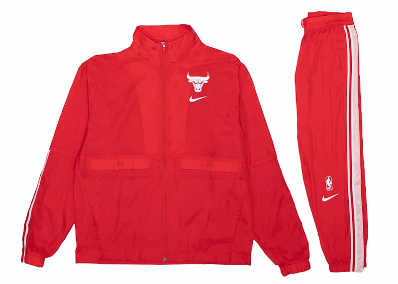 Nike NBA Chicago Bulls Courtside Tracksuit Red メンズ - FW23 - JP