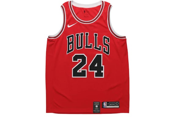 Nike NBA Chicago Bulls Jersey Red Men's - FW24 - US