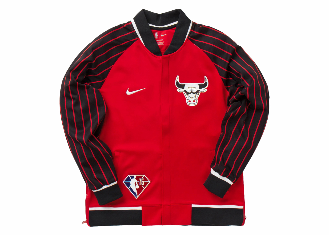 Nike NBA Chicago Bulls Showtime Mixtape Edition Jacket Red メンズ 