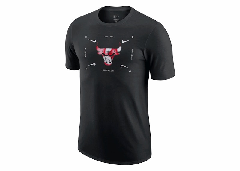 Nike NBA Chicago Bulls Tシャツ Nike NBA Chicago Bulls T-shirt Black Men's - SS24 - US