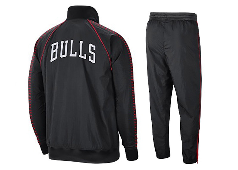 Nike NBA Chicago Bulls Tracksuit Black 男装- CN