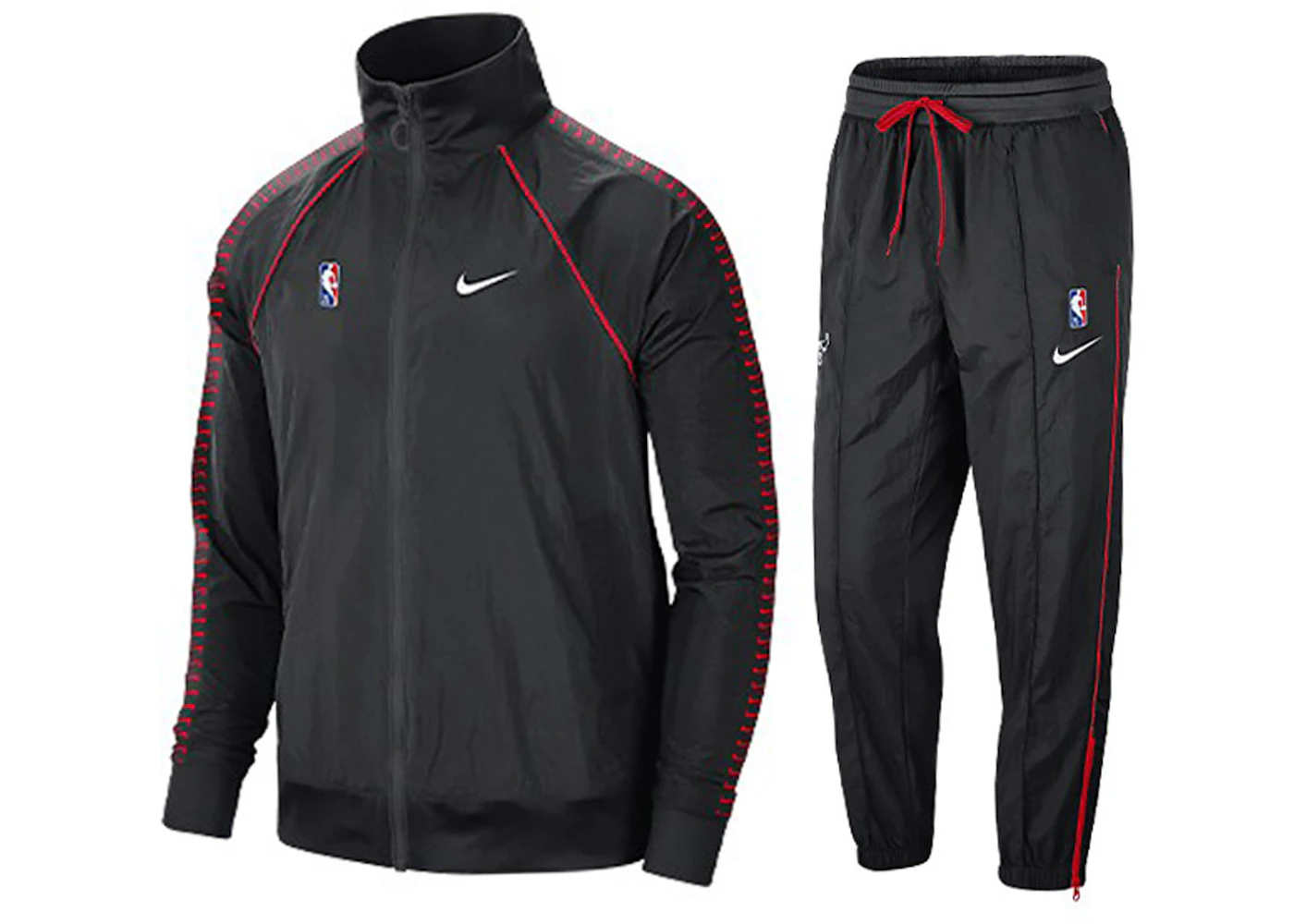 Nike NBA Chicago Bulls Tracksuit Black Men's - US