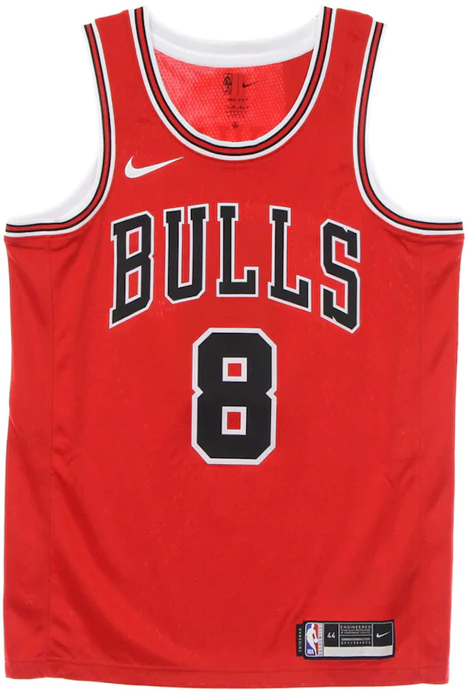 Nike NBA Chicago Bulls Zach Lavine Icon Edition Swingman Jersey Chicago ...