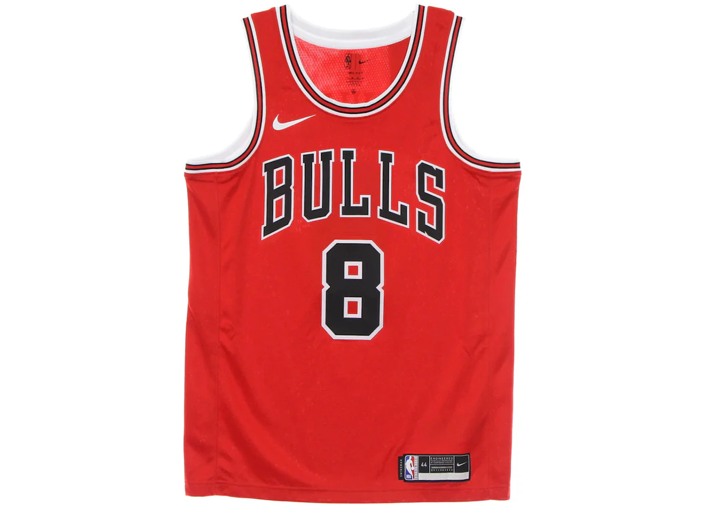 Nike NBA Chicago Bulls Zach Lavine Icon Edition Swingman Jersey Chicago Red/Black/White Men's