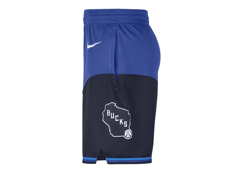 milwaukee bucks blue shorts