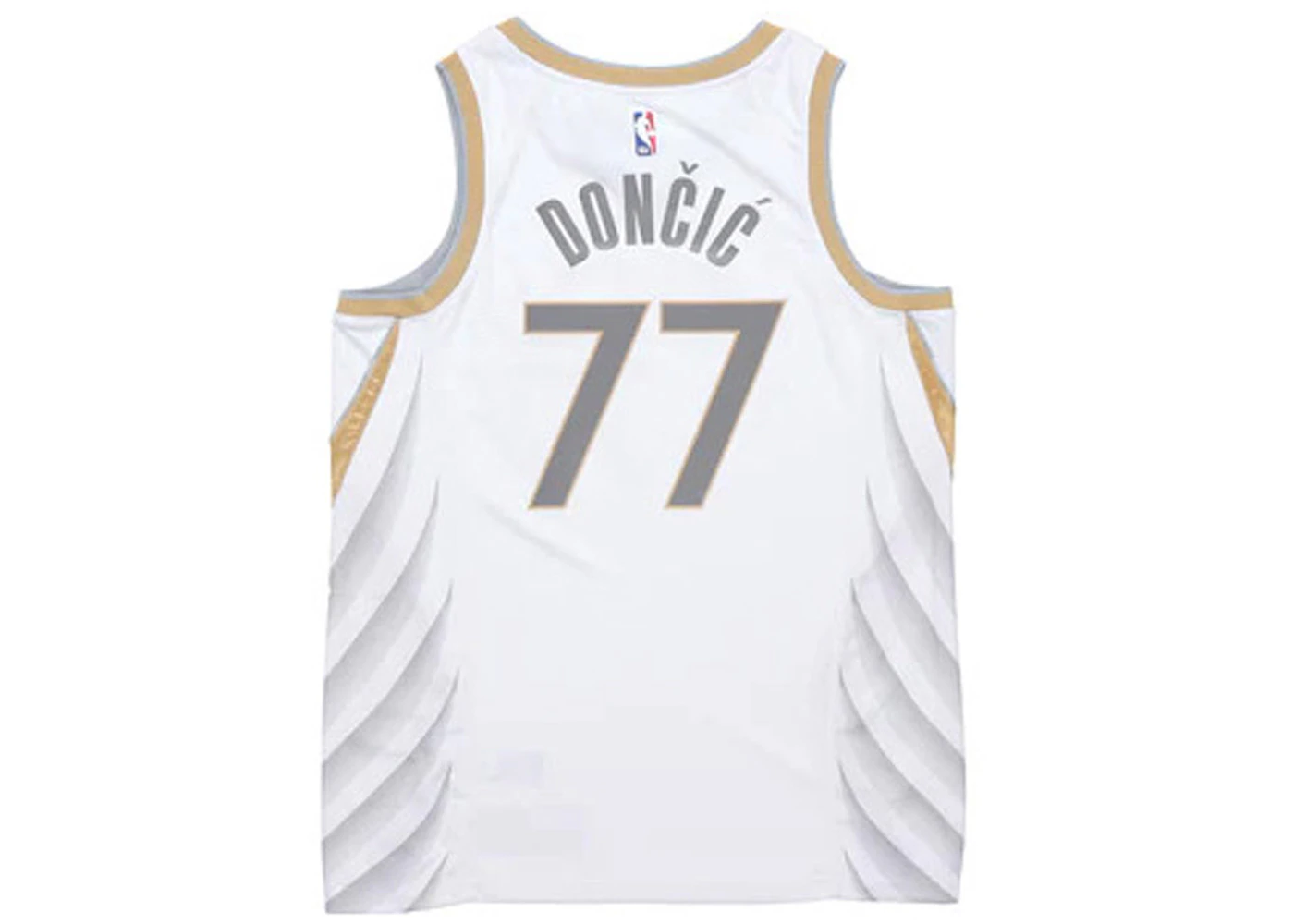 Nike NBA Dallas Mavericks City Edition Swingman Jersey White Men's - US