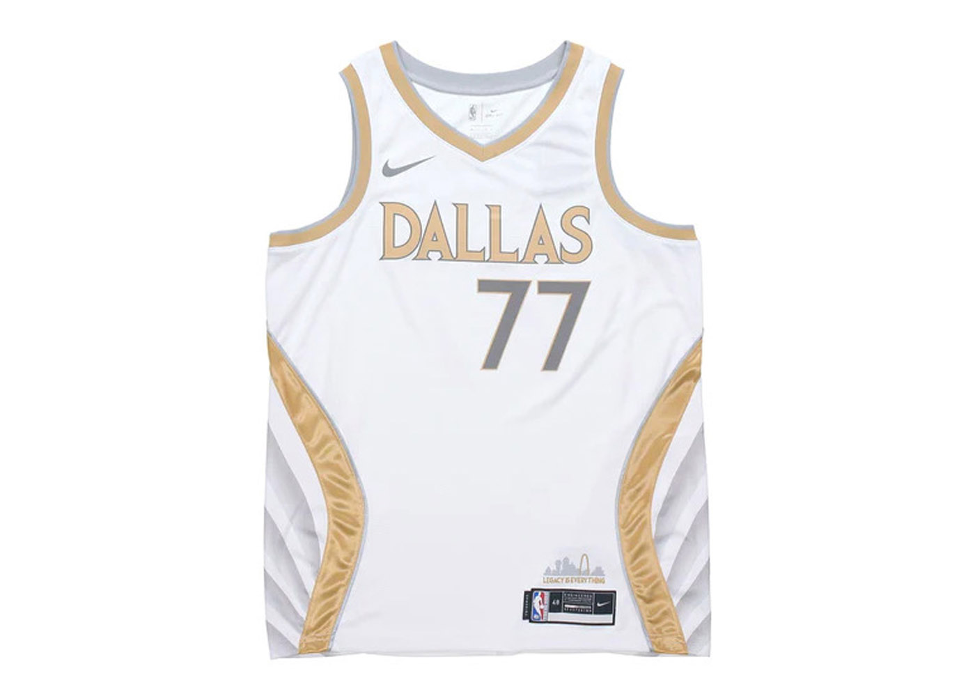 Nike NBA Dallas Mavericks City Edition Swingman Jersey White 男装- CN