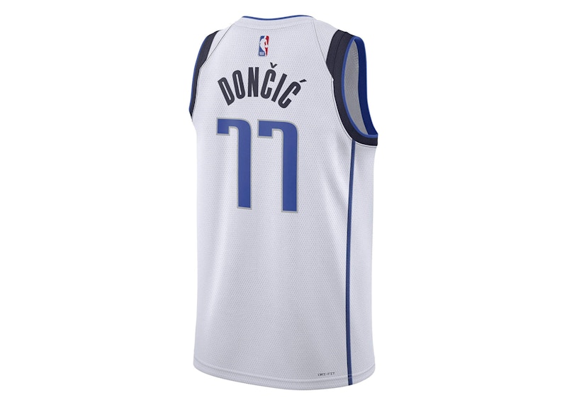 luka doncic swingman jersey white