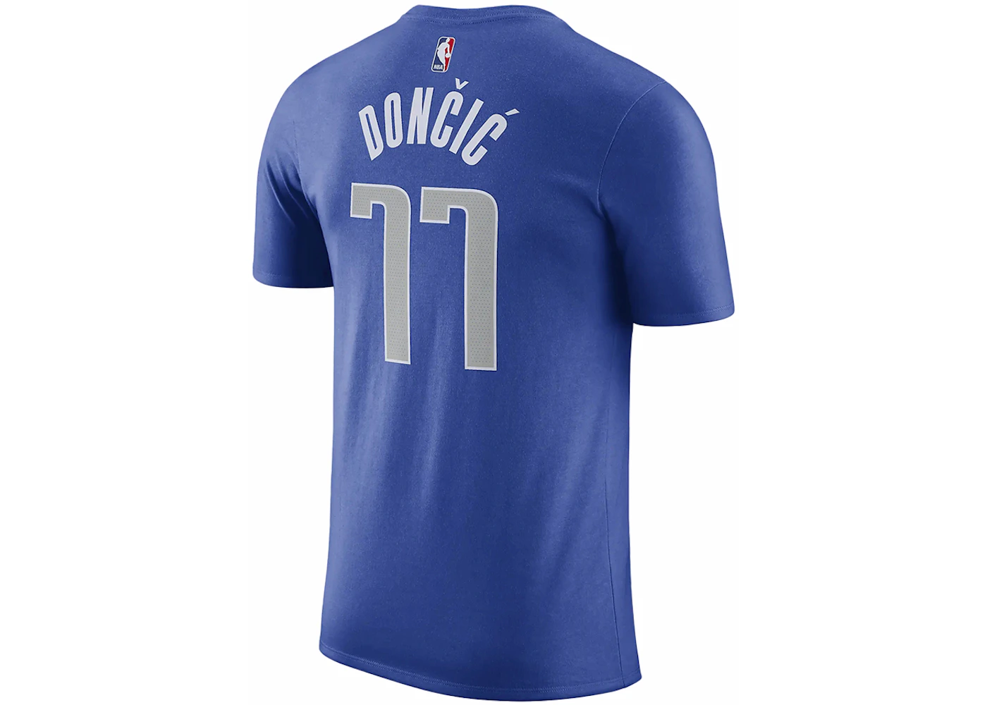 Nike NBA Dallas Mavericks Luka Doncic T-shirt Blue Men's - US