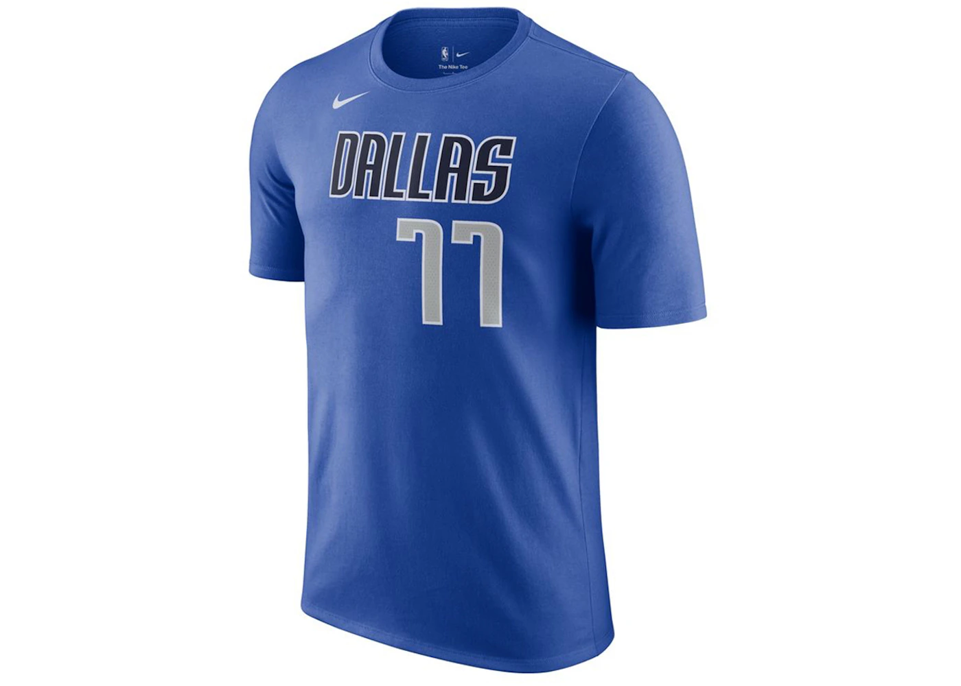 Nike NBA Dallas Mavericks Luka Doncic T-shirt Blue Men's - US