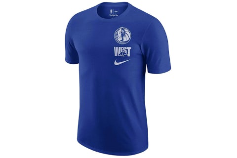 Camiseta Nike NBA Dallas Mavericks Azul/Blanco Hombre SS24 ES
