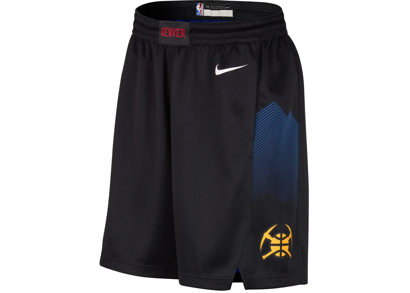 Nike NBA Denver Nuggets Swingman City Edition Dri-Fit Shorts Black Men's - SS24 - US