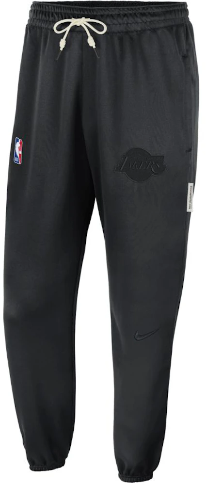 Los Angeles Lakers Standard Issue Men's Nike Dri-FIT NBA Sweatshirt - Black