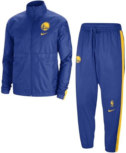 Buy Nike Blue Golden State Warriors Courtside Tracksuit for Men in
