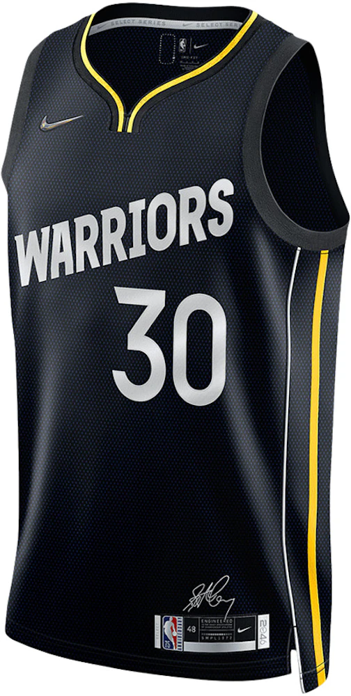 Stephen Curry Golden State Warriors Nike Gold Jersey